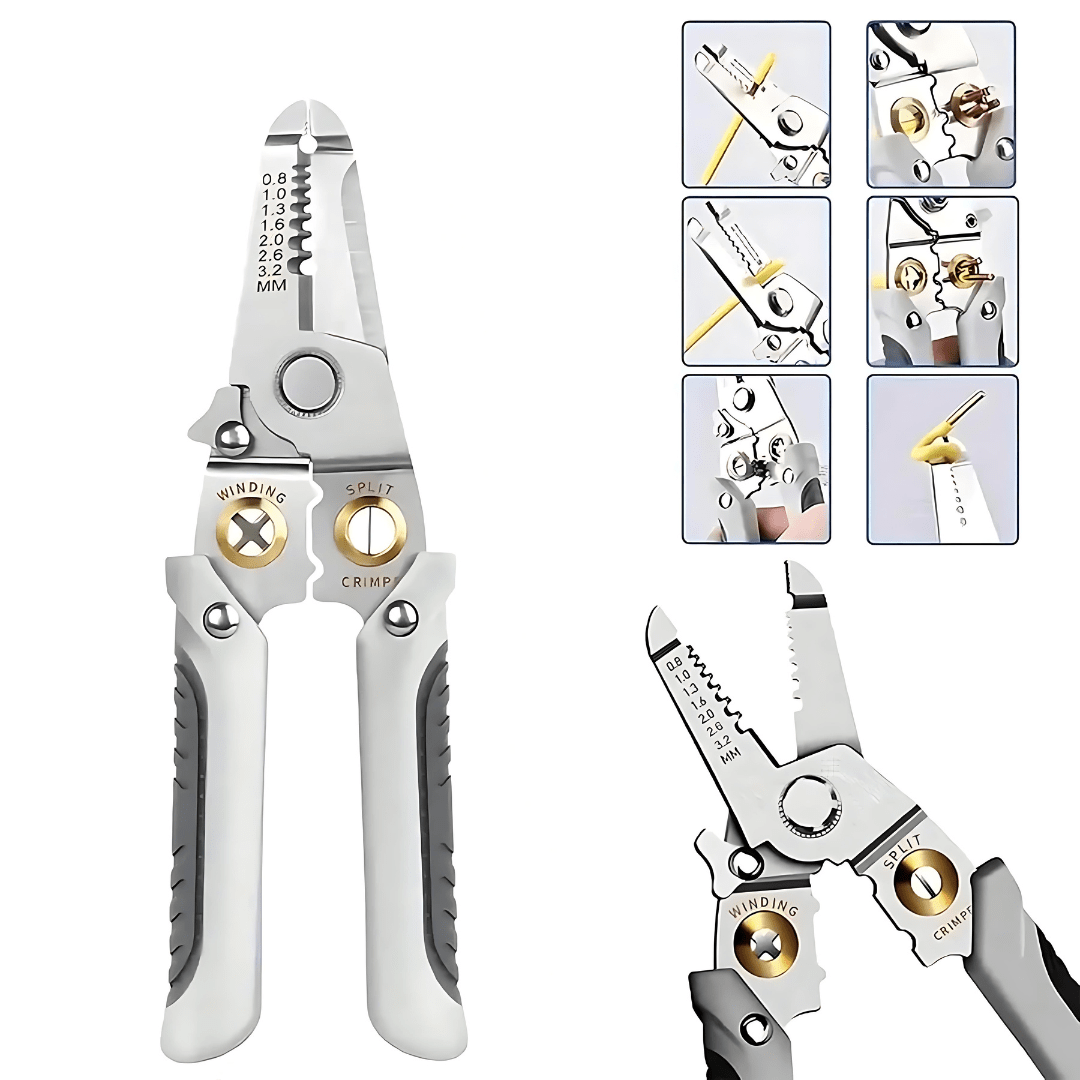 GripLoxio™ Multi-functional Wire Stripper & Cutter