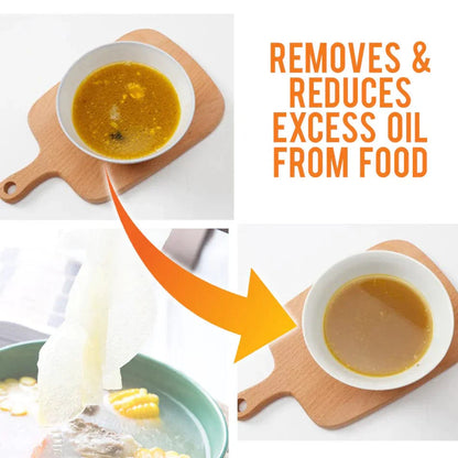 Oil Absorbing Paper (Pack of 50 Sheets)